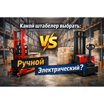 Какой штабелер выбрать: ручной или электрический Какой штабелер выбрать: ручной или электрический
