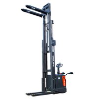Самоходный штабелер с платформой оператора OXLIFT Premium PS 1536 1500 кг 3.6 м фото 2