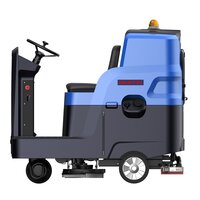 Поломоечная Машина Высокопроизводительная с Управлением Сидя OXLIFT X7 170/180 л 6000 м2 фото 2