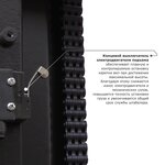 Самоходный электроштабелер PROLIFT M2 SDR 1545S li-ion со свободным подъемом
