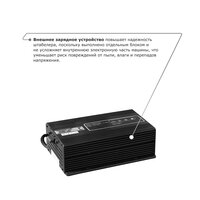 Электрический штабелер PROLIFT M2 SPN 1016 с раздвижными вилами фото 2