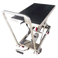 Гидравлический Подъемный Стол Передвижной из нержавеющей стали OXLIFT OXF50-STEEL 900 мм 500 кг Гидравлический Подъемный Стол Передвижной из нержавеющей стали OXLIFT OXF50-STEEL 900 мм 500 кг