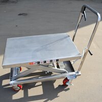Гидравлический Подъемный Стол Передвижной из нержавеющей стали OXLIFT OXF50-STEEL 900 мм 500 кг 7 Гидравлический Подъемный Стол Передвижной из нержавеющей стали OXLIFT OXF50-STEEL 900 мм 500 кг 7