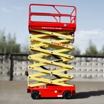 Самоходный ножничный подъемник QZ-050-110 OXLIFT 11000 мм 500 кг