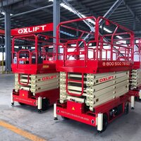 Ножничный подъемник QX-030-110 OXLIFT 11000 мм 300 кг 3 Ножничный подъемник QX-030-110 OXLIFT 11000 мм 300 кг 3