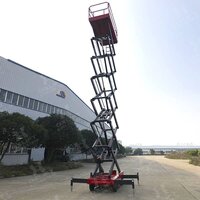 Самоходный ножничный подъемник QZ-030-140 OXLIFT 14000 мм 300 кг 2