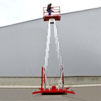 Телескопический двухмачтовый подъемник ZX-2-090 OXLIFT 9000 мм 200 кг 4 Телескопический двухмачтовый подъемник ZX-2-090 OXLIFT 9000 мм 200 кг 4