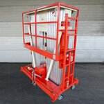 Телескопический двухмачтовый подъемник ZX-2-080 OXLIFT 8000 мм 200 кг