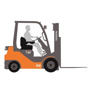 Складской погрузчик Toyota 02-8FDF30, год 2013 - 70E73049