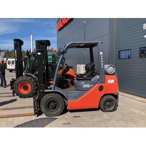 Газовый погрузчик Toyota 02-8FGF25 TARJOUSHINTA!, год 2014 - 895EBB55
