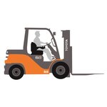 Складской погрузчик Toyota 40-8FD60N, год 2017 - 0B46A28D