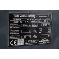 Дизельный погрузчик Linde H50D-02, год 2014 - B11D7D6E 4 Дизельный погрузчик Linde H50D-02, год 2014 - B11D7D6E 4