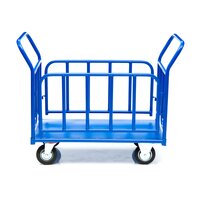 Тележка платформенная Стелла-техник КПО-500Т-125-К , с бортами, 800х1200мм фото 2