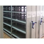 Архивные стеллажи на мобильном основании Архивные стеллажи на мобильном основании