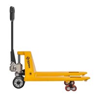 Гидравлическая тележка (рохля) SD-S (CBY-BF2.5, г/п 2500 кг, 550х800 мм, RDP, коротковильная) SMARTLIFT (SMART) фото 2