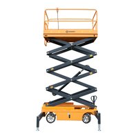 Подъемник ножничный несамоходный SJY-0.3-7 (380В; 300 кг; 7 м) SMARTLIFT (SMART) фото 2