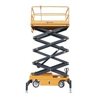 Подъемник ножничный несамоходный SJY-0.5-12 (380В; 500 кг; 12 м) SMARTLIFT (SMART) фото 2