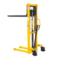 Ручной гидравлический штабелер SDA 1516 (1500 кг; 1,6 м; фиксированные вилы) SMARTLIFT (SMART) фото 2