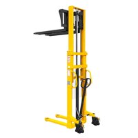 Ручной гидравлический штабелер SDA 1525 (1500 кг; 2,5 м; вилы 300-850 мм) SMARTLIFT (SMART) фото 2
