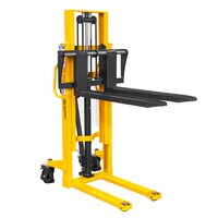 Ручной гидравлический штабелер SDJ 1020 (1000 кг; 2 м; вилы 310-850 мм) SMARTLIFT (SMART) фото 2